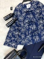 کت لینن تمام گلدوزی - Image 9