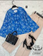 کت لینن تمام گلدوزی - Image 10