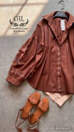 شومیز ترمه - Image 9