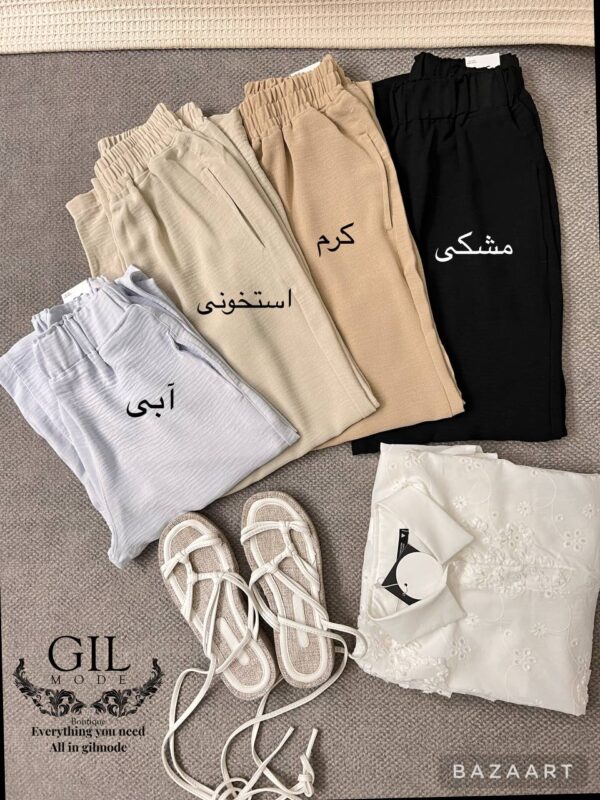 شلوار لینن - Image 2
