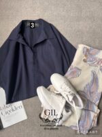 شومیز کراپ لینن - Image 8