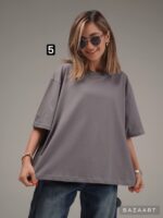 تیشرت لانگ basic - Image 3