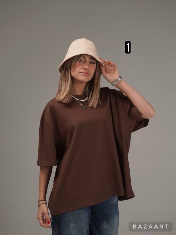 تیشرت لانگ basic - Image 4