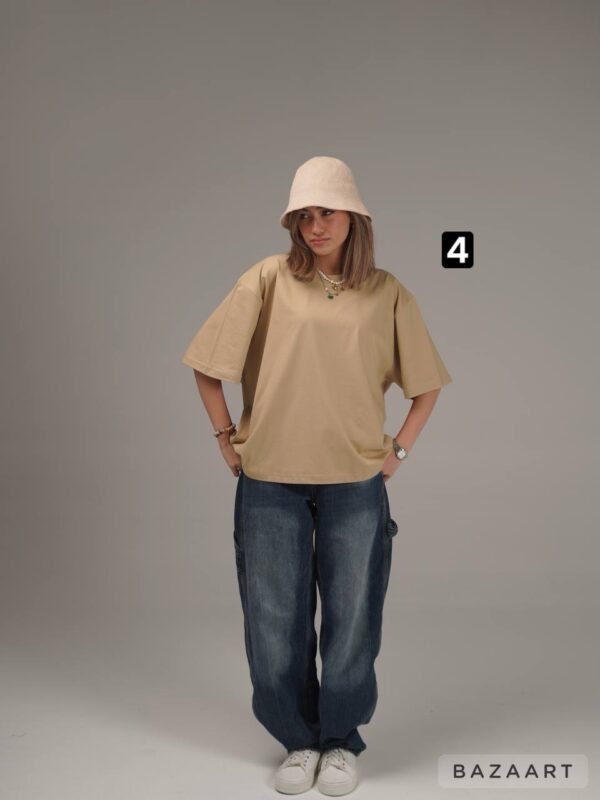 تیشرت لانگ basic - Image 6