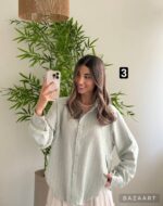 شومیز زارا بغل هشتی - Image 10