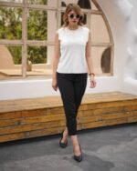 تاپ وارداتی یقه تور - Image 2