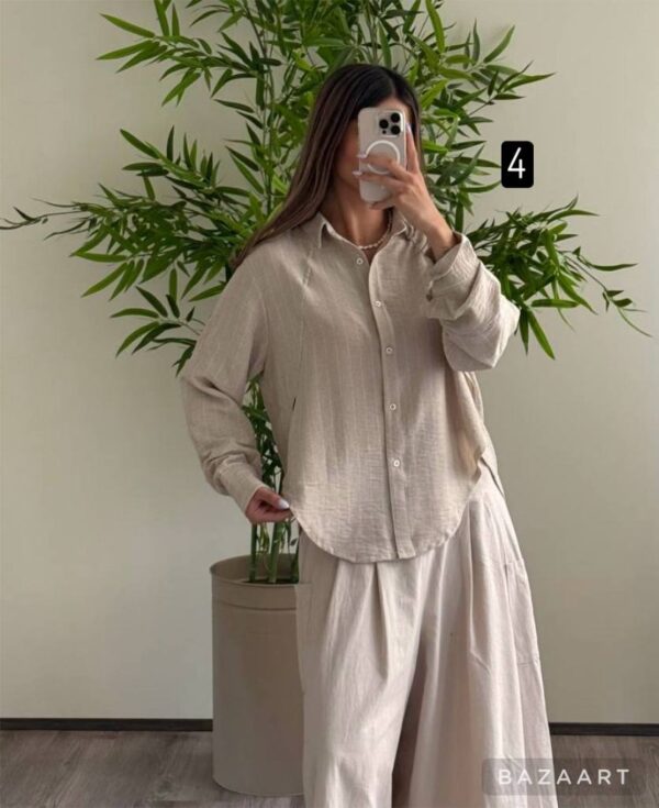 شومیز زارا بغل هشتی - Image 8