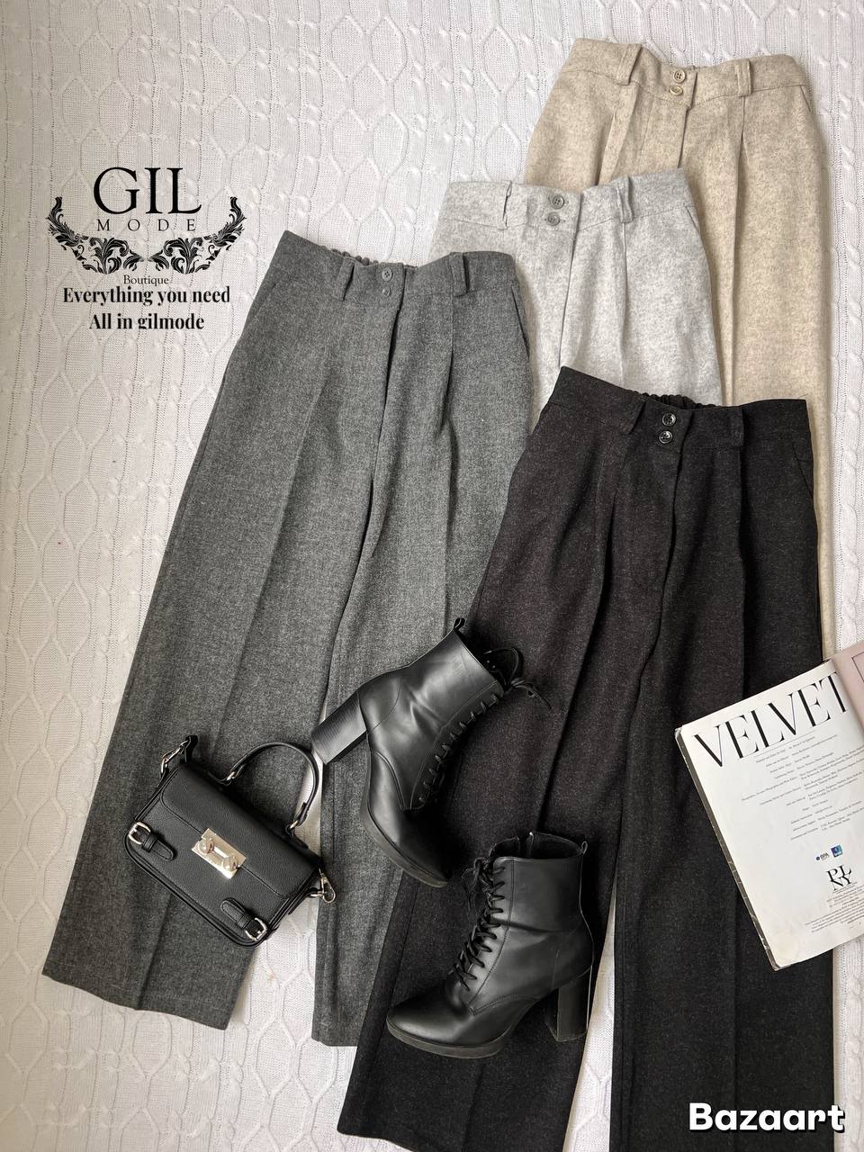 photo_4_2025-09-29_19-13-03 شلوار فوتر واید لگ - Image 1