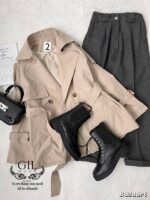 ترنچ کت پارکا آستردار - Image 2