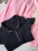 هودی نیم زیپ basic - Image 4