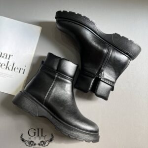 نیم بوت بغل زیپ