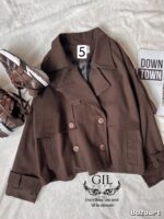 جکت کتان آستردار - Image 7