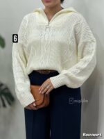 بافت نیم زیپ کلویی