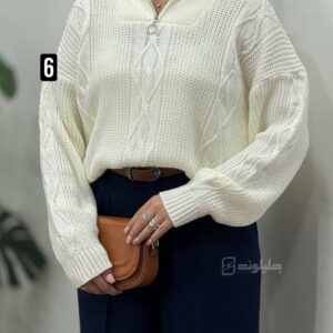 بافت نیم زیپ کلویی