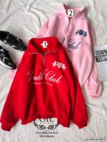 هودی نیم زیپ  ELEGANCE