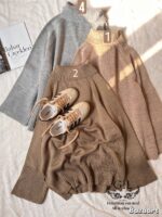 بافت یقه شل پرنا - Image 2