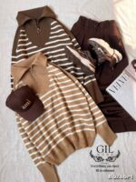 بافت راه راه نیم زیپ - Image 6