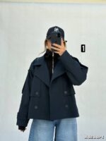 جکت کتان آستردار