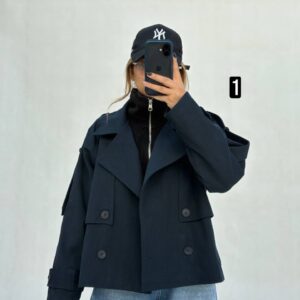 جکت کتان آستردار