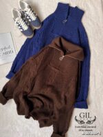 بافت نیم زیپ کلویی - Image 8