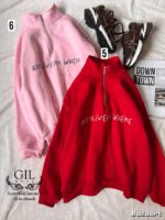 هودی نیم زیپ art is every where - Image 3