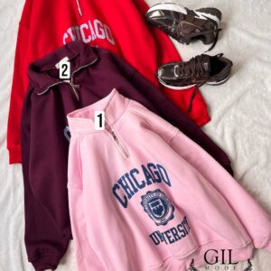 هودی نیم زیپ CHICACO