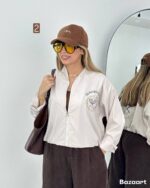 بامپر تنیسی پشت گلدوزی کتان استانبول - Image 7