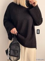 بافت یقه شل پرنا - Image 7