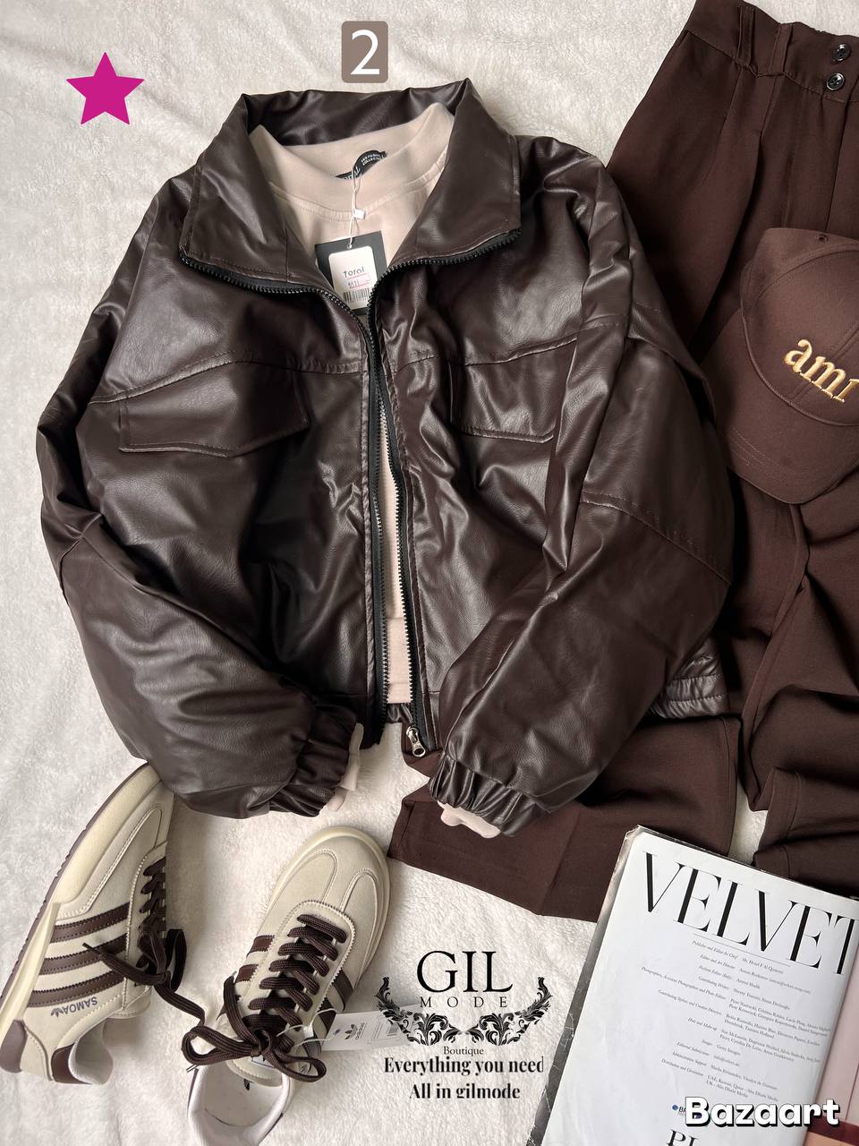 IMG_1186 جکت چرم رستا - Image 1