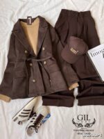 کت جیر آستر دار