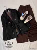 کت جیر آستر دار - Image 2