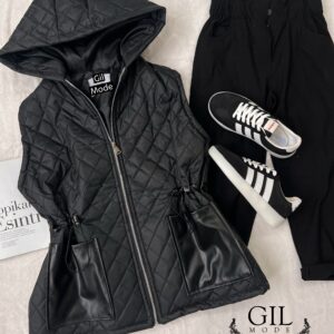 پافر جیب چرم