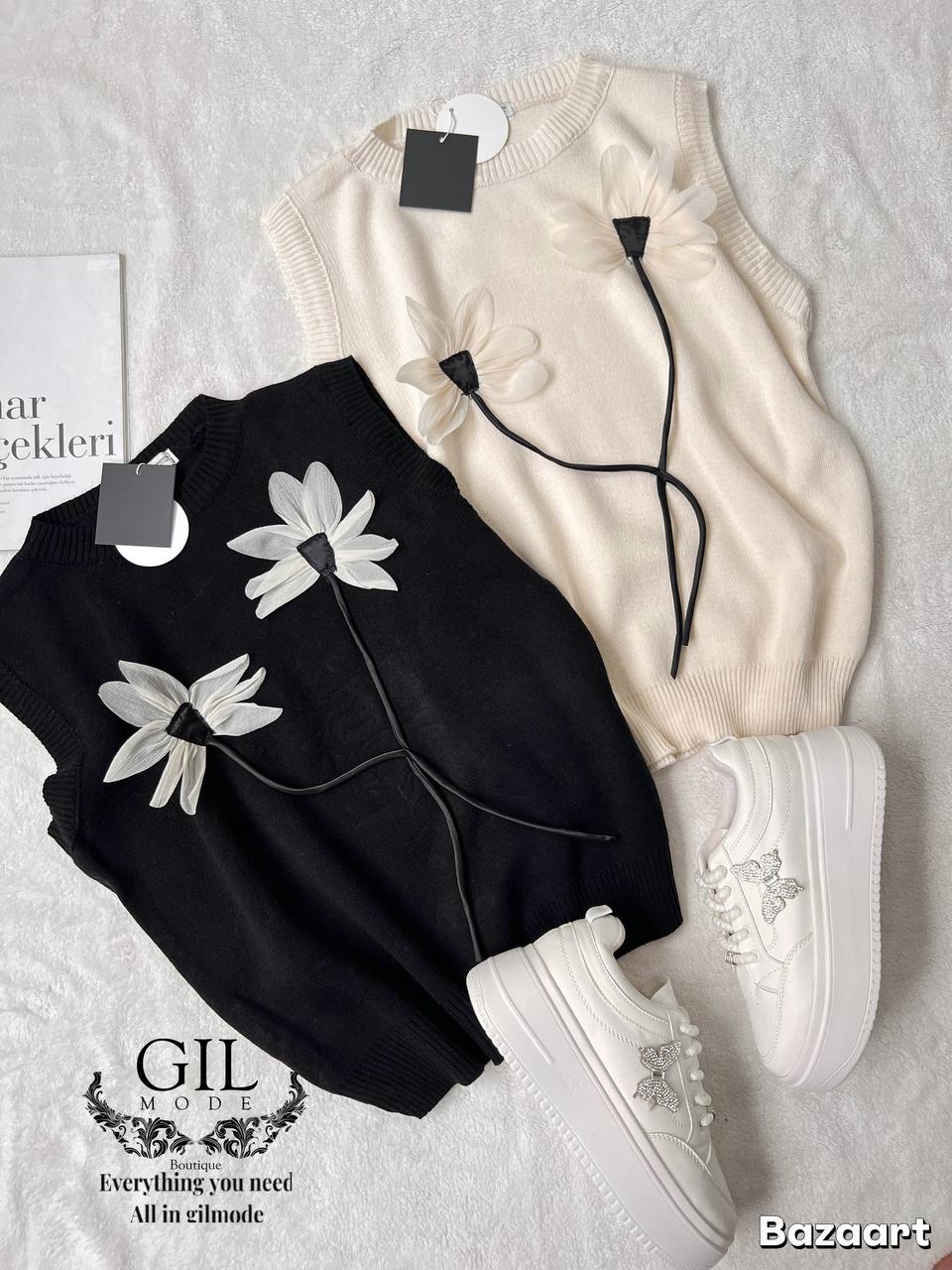 photo_1_2025-12-07_11-54-16 ژیله بافت طرح گل - Image 1