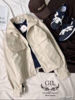 جکت چرم کلاسیک - Image 6