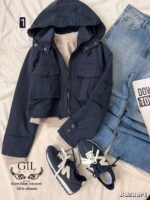 بارونی کراپ کلاه دار