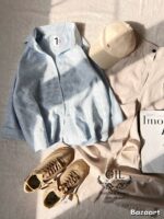 شومیز  nr زارا طرح گل - Image 4