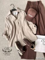 شومیز مودال پشت پیله - Image 5