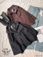شومیز شیشه ای طرح دار - Image 5