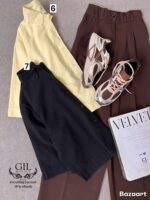 شومیز نچرال تک جیب - Image 7