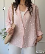 شومیز  زیگزال شیشه ای - Image 2