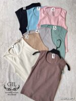 تاپ ساده  یقه گرد