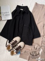 شومیز اسلپ تک‌جیب - Image 3