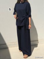 ست شومیز شلوار شیوا - Image 2