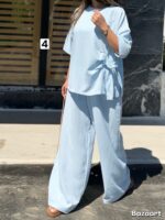 ست شومیز شلوار شیوا - Image 5