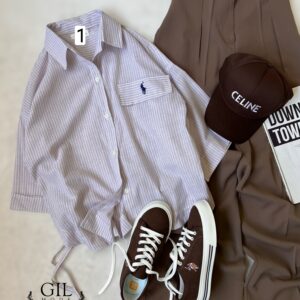 شومیز راه راه POLO