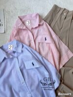 شومیز راه راه POLO - Image 6