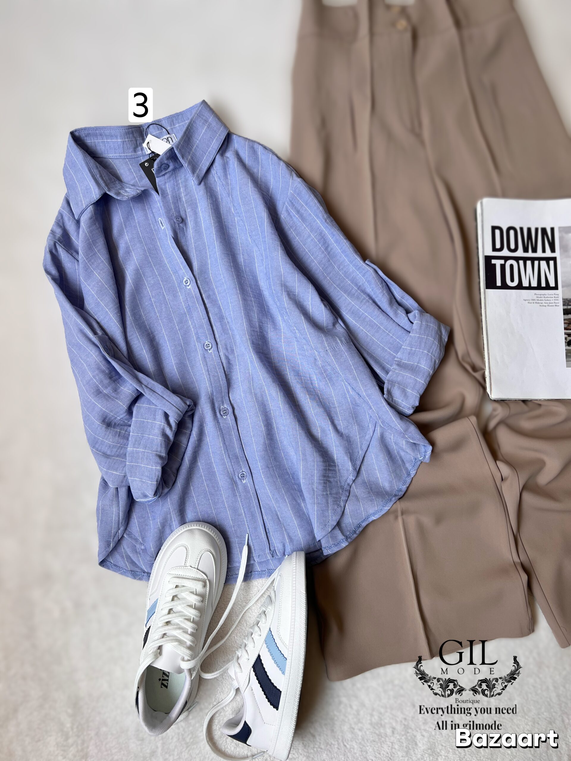 IMG_2401 شومیز zara بغل هشتی - Image 1