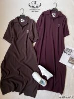 پیراهن سیلک پولوشرتی AMI - Image 2